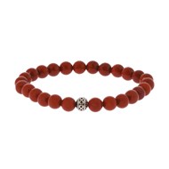 Bracelet Pierre Jaspe rouge 6mn