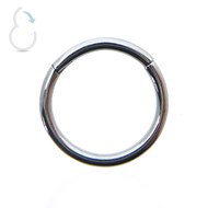 Piercing clicker en acier à ouverture manuelle
