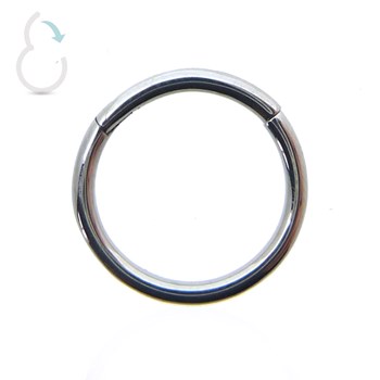 Piercing clicker in steel with manual opening