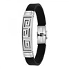 Bracelet homme en acier inoxydable - vue V1