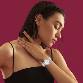 Elegant Angelina horloge versierd met fonkelend SC kristal