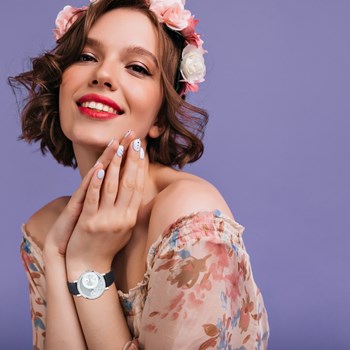 Elegant Aude horloge versierd met fonkelend SC kristal