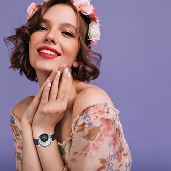 Elegant Aude horloge versierd met fonkelend SC kristal