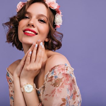 Elegant Jill SC Kristallen horloge