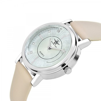 Elegant Delphine horloge versierd met fonkelend SC kristal
