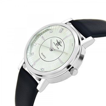 Elegant Delphine horloge versierd met fonkelend SC kristal