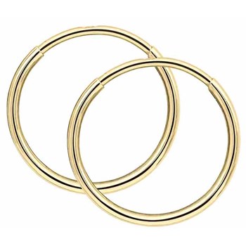 Boucle d'oreille en or 375