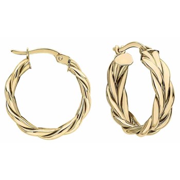 Boucle d'oreille en or 375