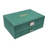 Grande boîte à bijoux velours vert émeraude - vue V3