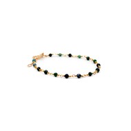 Bracelet perles azurite - CAROLE