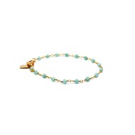 Bracelet perles amazonite - CAROLE