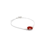 Bracelet pierre corail - LOUISE