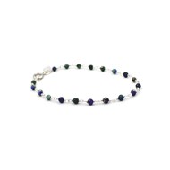 Bracelet perles azurite - LOUISE