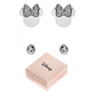 Lot de 2 paires de boucles d'oreilles Disney ornées de Cristaux scintillants - Minnie