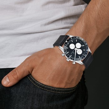 Herenkwartshorloge SC Crystal Pascal Szerman collectie