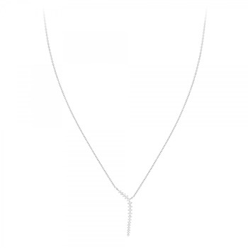 SC kristallen halsketting versierd met zirkonium