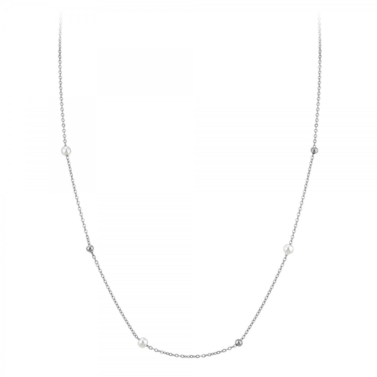 Collier SC Crystal en acier inoxydable - vue 2