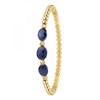 Bracelet par SC Bohème orné de pierres Lapis Lazuli - vue V1