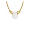 Collier SC Bohème orné d'une pierre de lune blanche - vue V1