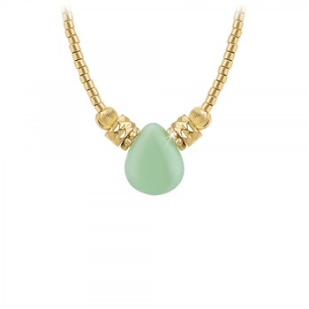 Bohemian SC necklace adorned with an Aventurine