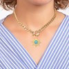 Collier par SC Bohème orné d'une pierre Turquoise - vue V2