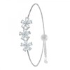 Bracelet fleurs SC Crystal orné de Zirconium - vue V1