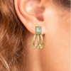 Boucles d'oreilles SC Bohème ornées de Cristaux scintillants - vue V2