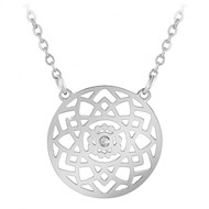 Collier SC Crystal orné d'un véritable diamant blanc