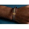 Bracelet rigide Liam en Acier - vue V2