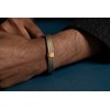 Bracelet rigide Liam en Acier - vue V2