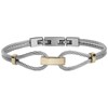 Bracelet rigide Gaël en Acier 316L - vue V1