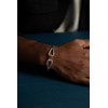 Bracelet rigide Gaël en Acier 316L - vue V2