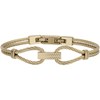 Bracelet rigide Gaël en Acier 316L - vue V1