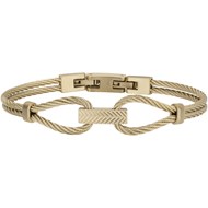 Bracelet rigide Gaël en Acier 316L