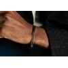 Bracelet rigide Sacha en Acier 316L - vue V2