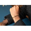Bracelet rigide Sacha en Acier 316L - vue V4