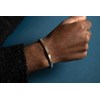 Bracelet rigide Sacha en Acier 316L - vue V2