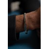 Bracelet rigide Sacha en Acier - vue V2