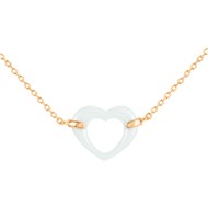Collier mono-motif Isabella en Plaqué Or