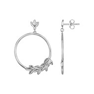 Boucles d'oreilles pendantes en Argent