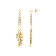 Boucles d'oreilles pendantes en Plaqué Or