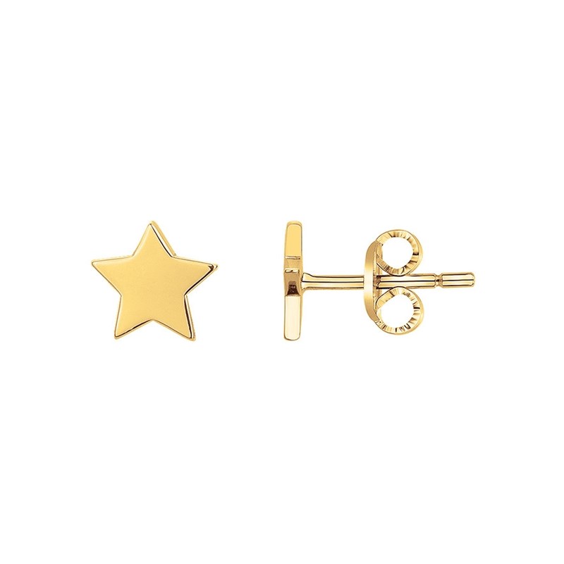 Boucles d'oreilles clous en Plaqué Or