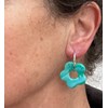 Boucles d'oreille créole artisanat - vue V5