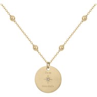Collier mono-motif Ornella en Acier 316L