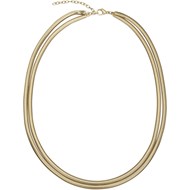 Collier double chaînes Julie en Acier
