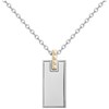 Collier mono-motif Bruce en Acier 316L - vue V1