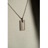 Collier mono-motif Bruce en Acier 316L - vue V3
