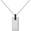 Collier mono-motif Bruce en Acier - vue V1