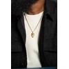 Collier mono-motif Marco en Acier - vue V2