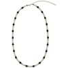 Collier Kévin en Acier 316L avec perle - vue V1